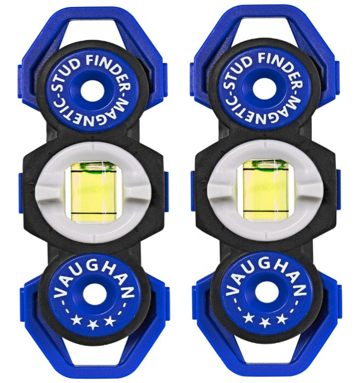 2 Piece Pocket Sized Magnetic Stud Finder and Level