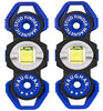 2 Piece Pocket Sized Magnetic Stud Finder and Level