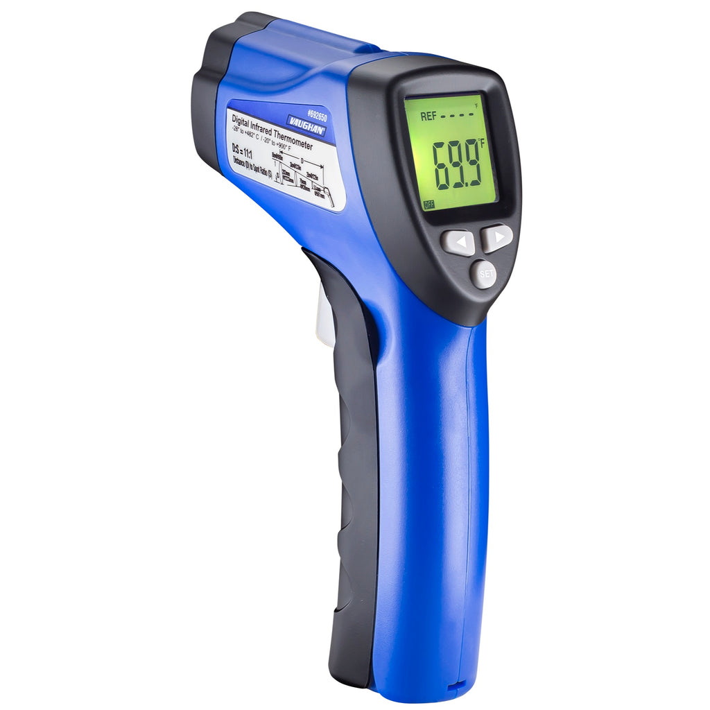 Vaughan Digital Temperature Gun Infrared Non-Contact Dot Laser Thermom –  Vaughan Gear