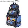 3 Piece Tool Bag Set, 18" Roller, 16" & 13" Wide Mouth Bags